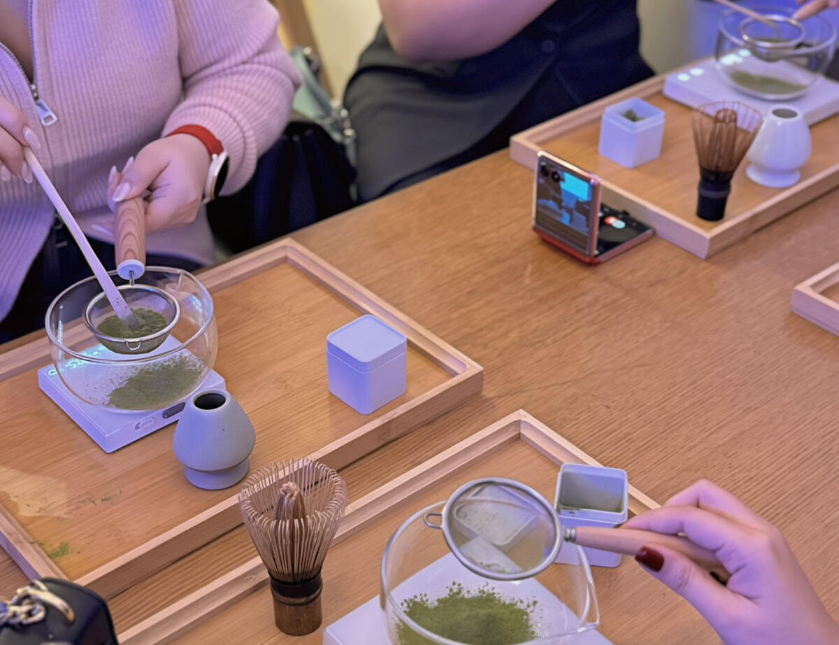 Matcha Workshop Set-Up